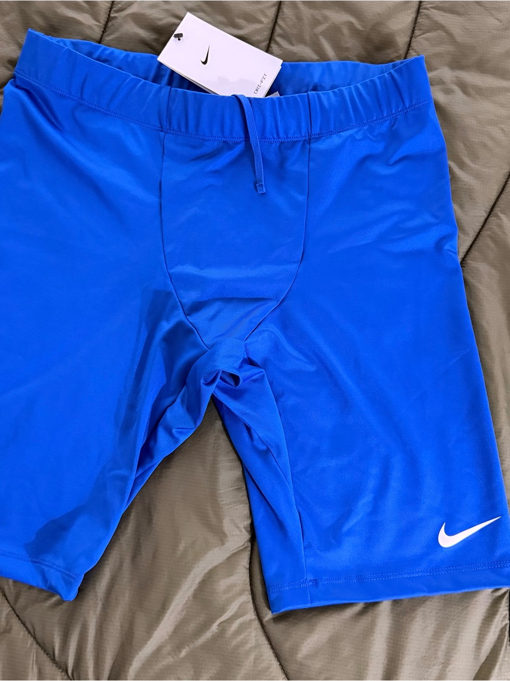 Nike Running DriFIT Royal Blue Men’s 1/2 length running tights
